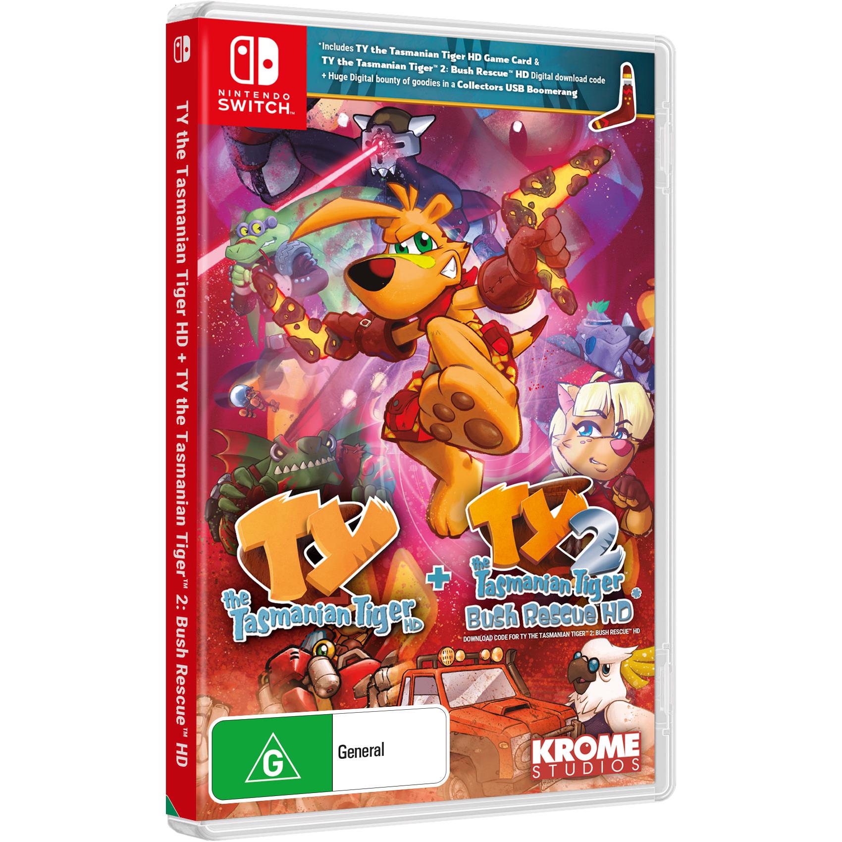 TY The Tasmanian Tiger HD + TY The Tasmanian Tiger 2: Bush Rescue HD: Bundle