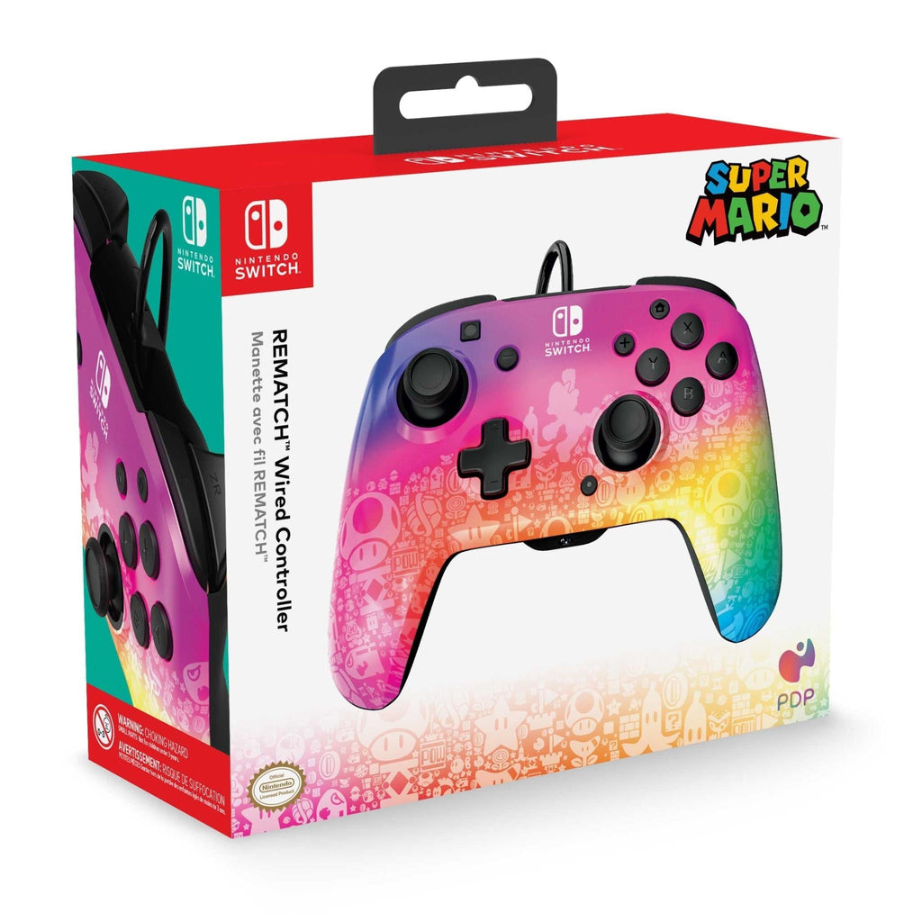 Rematch Wired Controller for Nintendo Switch (Star Spectrum)