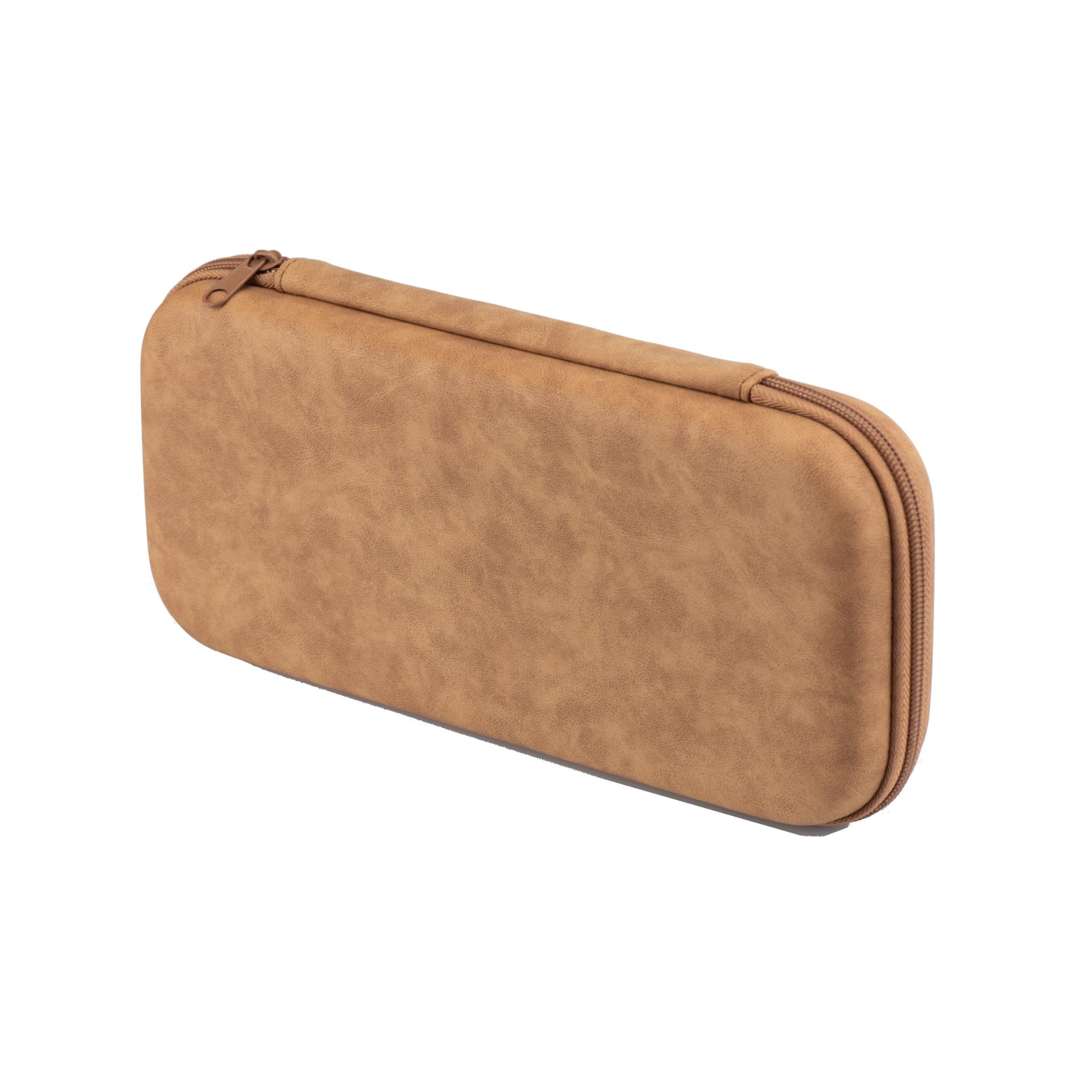 3rd Earth PVC Brown Leather Protection Case for Nintendo Switch 2™